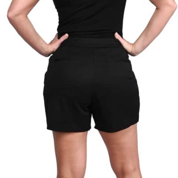 Harve bernade black Chino Shorts with side zipper, 6  CLOSET CLEAR OUT SALE!!!! - Picture 2 of 4